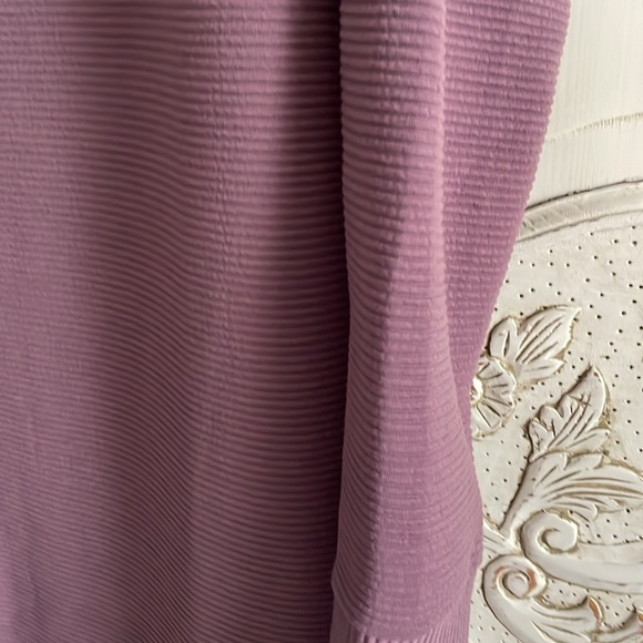 Tribal Jeans funnel neck tunic in lavender - Picture 3 of 7